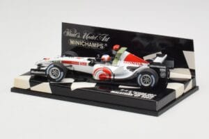 BAR Honda 007 A. Davidson Malaysian GP 2005 Minichamps 1:43 400050104 Metal — zdjęcie 3 z 5