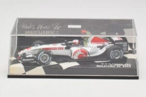 BAR Honda 007 A. Davidson Malaysian GP 2005 Minichamps 1:43 400050104 Metal — zdjęcie 5 z 5