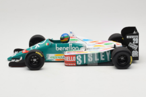 Benetton B186 #20 G. Berger F1 1986 Minichamps 1:18 80439418130 Metal — zdjęcie 3 z 6