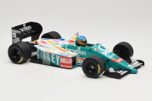 Benetton B186 #20 G. Berger F1 1986 Minichamps 1:18 80439418130 Metal — zdjęcie 4 z 6