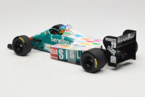 Benetton B186 #20 G. Berger F1 1986 Minichamps 1:18 80439418130 Metal — zdjęcie 5 z 6