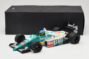 Benetton B186 #20 G. Berger F1 1986 Minichamps 1:18 80439418130 Metal — zdjęcie 6 z 6