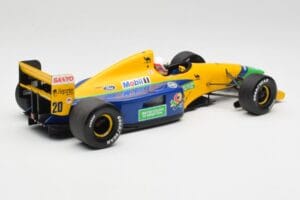 Benetton B191 #19 M. Schumacher F1 1991 Minichamps 1:18 100910119 Metal — zdjęcie 2 z 6