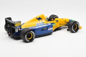 Benetton Ford B191 #20 R. Moreno F1 1991 Minichamps 1:18 100910019 Metal — zdjęcie 2 z 6