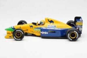 Benetton Ford B191 #20 R. Moreno F1 1991 Minichamps 1:18 100910019 Metal — zdjęcie 3 z 6
