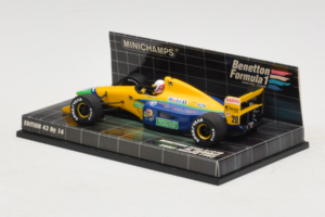 Benetton B191B Ford #20 M. Brundle Early Season F1 1992 Minichamps 1:43 400920120 Metal — zdjęcie 3 z 5