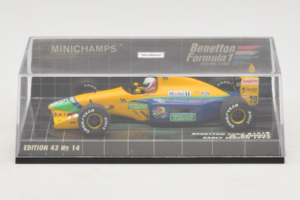 Benetton B191B Ford #20 M. Brundle Early Season F1 1992 Minichamps 1:43 400920120 Metal — zdjęcie 4 z 5