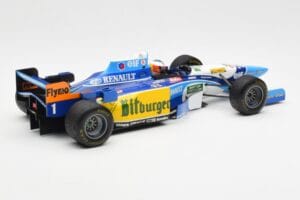 Benetton B195 Renault #1 M. Schumacher Canadian GP 1995 Minichamps 1:18 510950601 Metal — zdjęcie 2 z 6