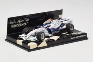 BMW Sauber F1.08 #5 N. Heidfeld Showcar 2008 Minichamps 1:43 400080083 Metal — zdjęcie 2 z 5
