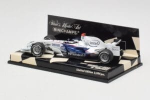 BMW Sauber F1.08 #5 N. Heidfeld Showcar 2008 Minichamps 1:43 400080083 Metal — zdjęcie 3 z 5