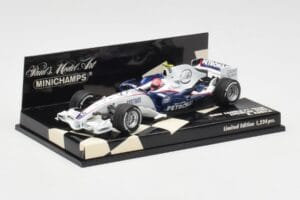 BMW Sauber F1.08 #4 R. Kubica Showcar 2008 Minichamps 1:43 400080084 Metal — zdjęcie 2 z 5