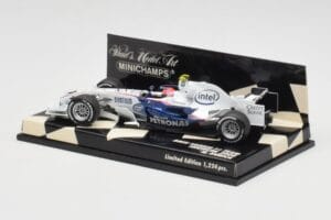 BMW Sauber F1.08 #4 R. Kubica Showcar 2008 Minichamps 1:43 400080084 Metal — zdjęcie 3 z 5