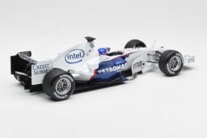 BMW Sauber F1.06 #17 J. Villeneuve F1 2006 Minichamps 1:18 100060017 Metal — zdjęcie 2 z 6