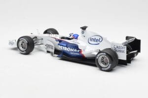 BMW Sauber F1.06 #17 J. Villeneuve F1 2006 Minichamps 1:18 100060017 Metal — zdjęcie 5 z 6