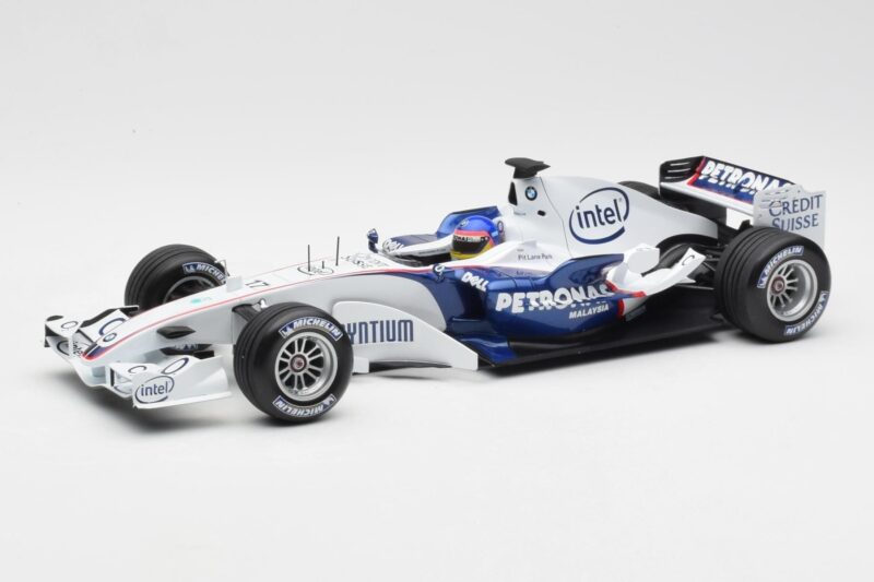 BMW Sauber F1.06 #17 J. Villeneuve F1 2006 Minichamps 1:18 100060017 Metal