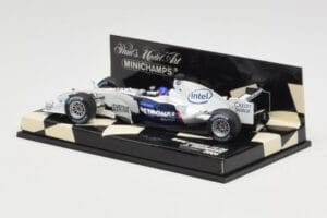 BMW Sauber F1.06 #11 J. Villeneuve F1 2006 Minichamps 1:43 400060017 Metal — zdjęcie 3 z 5
