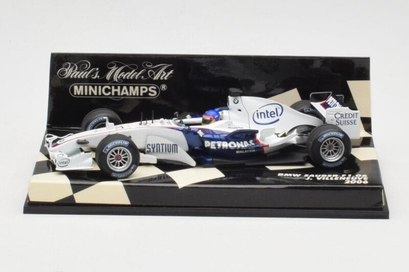 BMW Sauber F1.06 #11 J. Villeneuve F1 2006 Minichamps 1:43 400060017 Metal