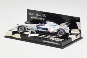 BMW Sauber F1.06 J. Villeneuve Wedding Edition F1 2006 Minichamps 1:43 400060117 Metal — zdjęcie 2 z 5