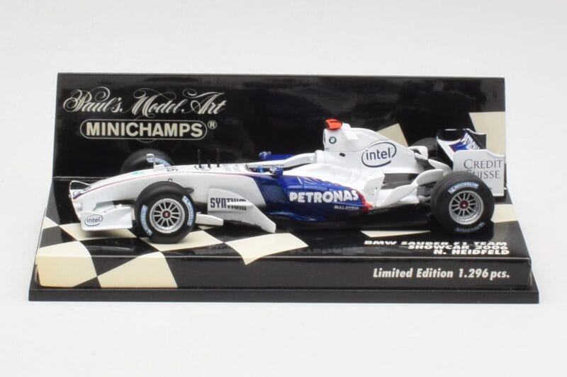 BMW Sauber F1.06 #16 N. Heidfeld F1 2006 Minichamps 1:43 400060086 Metal