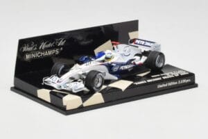 BMW Sauber F1.06 #16 N. Heidfeld Brazilian GP 2006 Minichamps 1:43 400060316 Metal — zdjęcie 2 z 5