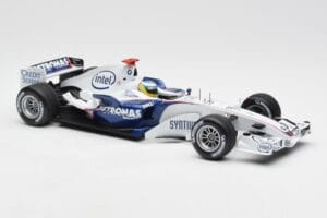 BMW Sauber F1.06 #16 N. Heidfeld F1 2006 Minichamps 1:18 100060016 Metal — zdjęcie 4 z 6
