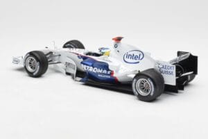BMW Sauber F1.06 #16 N. Heidfeld F1 2006 Minichamps 1:18 100060016 Metal — zdjęcie 5 z 6