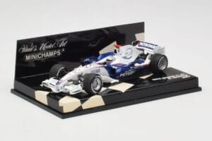 BMW Sauber F1.07 #3 N. Heidfeld Race Car 2007 Minichamps 1:43 400070009 Metal — zdjęcie 2 z 5