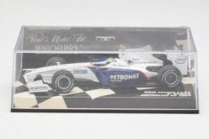 BMW Sauber F1.09 #5 R. Kubica Australian GP 2009 Minichamps 1:43 400090005 Metal — zdjęcie 4 z 5