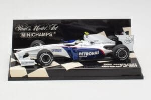 BMW Sauber F1.09 #5 R. Kubica Australian GP 2009 Minichamps 1:43 400090005 Metal