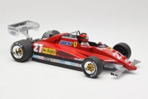 Ferrari 126C2 #27 G. Villeneuve GP Belgium 1982 MCG 1:18 MCG18629F Metal — zdjęcie 4 z 6