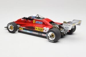 Ferrari 126C2 #28 D. Pironi GP Monaco 1982 MCG 1:18 MCG18628F Metal — zdjęcie 5 z 6