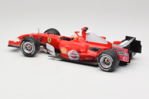 Ferrari 248 F1 #5 M. Schumacher German GP Hockenheimring 2006 Hot Wheels 1:18 J2887 Metal — zdjęcie 5 z 6