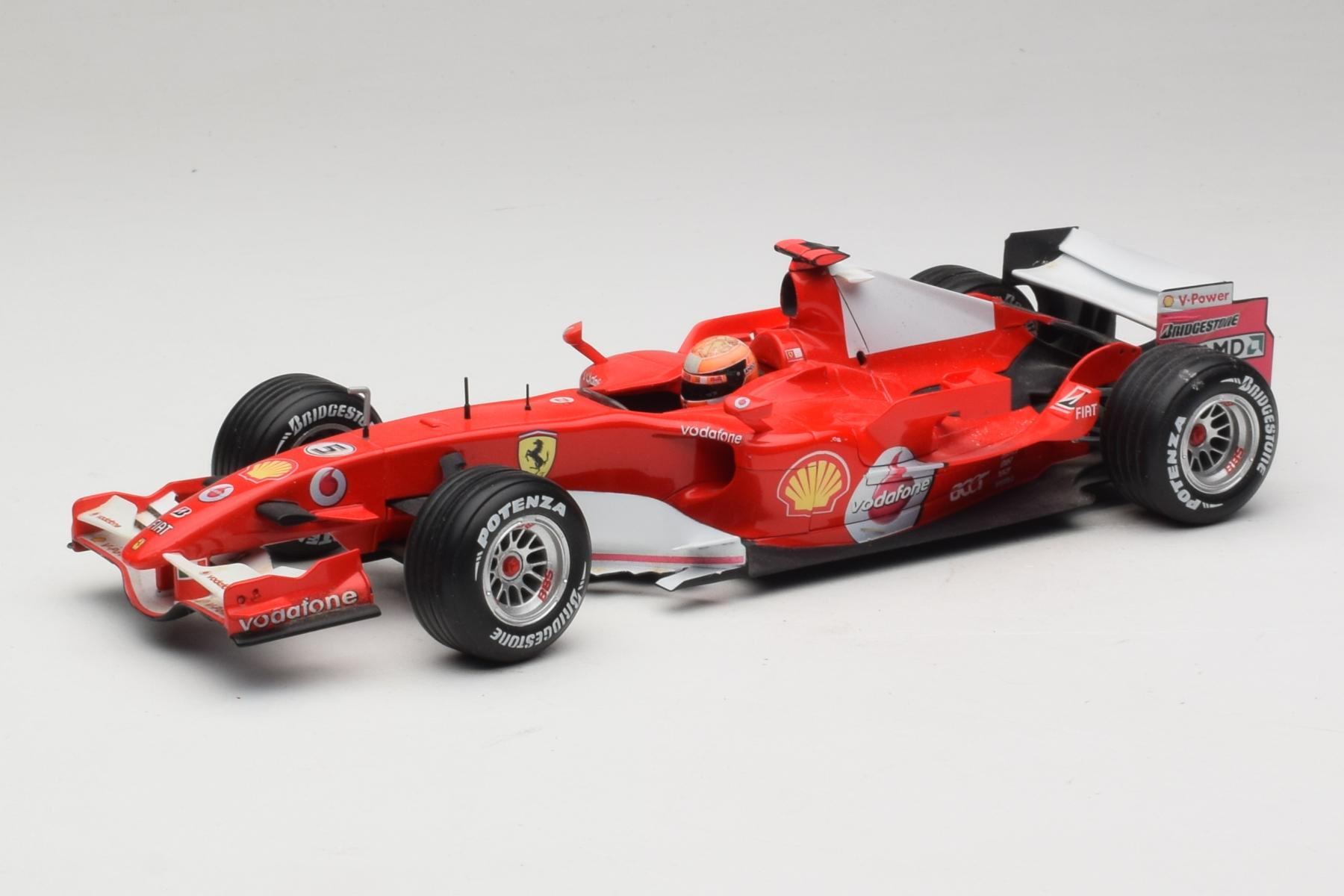 Hot Wheels Ferrari 248 F1 Schumacher 1:18 model 2006