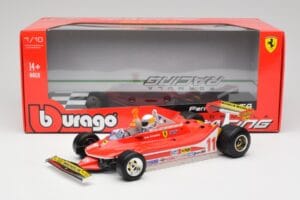 Ferrari 312T4 #11 J. Scheckter Italian Grand Prix F1 World Champion 1979 Bburago 1:18 18-16814-18-01544 Metal — zdjęcie 6 z 6