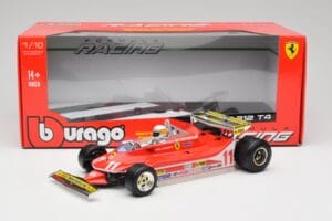 Ferrari 312T4 Short Tail #11 J. Scheckter Monaco Grand Prix 1979 Bburago 1:18 18-16814-18-01545 Metal — zdjęcie 6 z 6