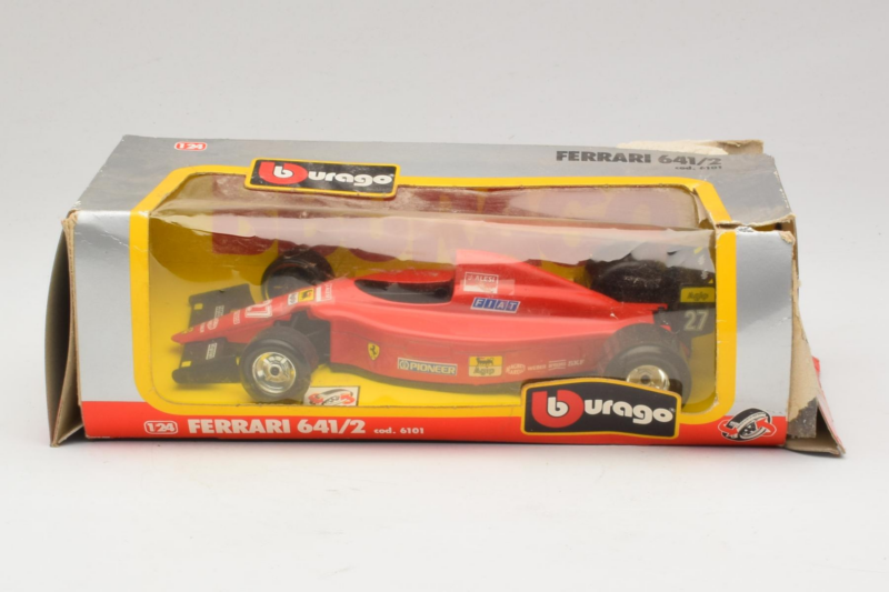 Ferrari 641/2 #1 A. Prost F1 1990 Bburago 1:24 6101-B1 Metal
