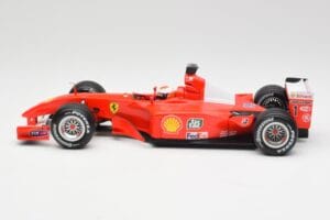 Ferrari F2001 #1 M. Schumacher F1 World Champion 2001 Czerwony Hot Wheels 1:18 50202 Metal — zdjęcie 3 z 6