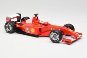 Ferrari F2001 #1 M. Schumacher F1 World Champion 2001 Czerwony Hot Wheels 1:18 50202 Metal — zdjęcie 4 z 6