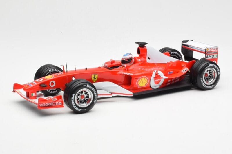 Ferrari F2003-GA #2 R. Barrichello F1 2003 Hot Wheels 1:18 B1024 Metal