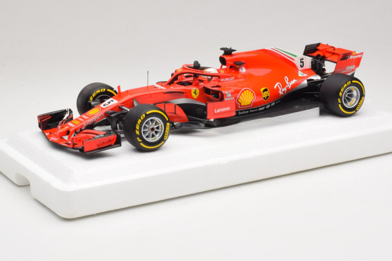 Ferrari SF71-H #5 S. Vettel Australian GP Winner 2018 BBR 1:18 BBR181805 Metal