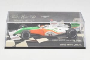 Force India Mercedes VJM02 #20 A. Sutil Showcar 2009 Minichamps 1:43 400090090 Metal — zdjęcie 5 z 5
