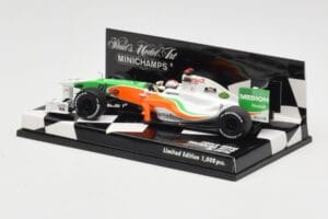 Force India Mercedes VJM03 #14 A. Sutil Showcar 2010 Minichamps 1:43 400100084 Metal — zdjęcie 3 z 5