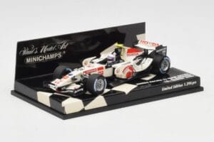 Honda RA106 A. Davidson Test Driver F1 2006 Minichamps 1:43 400060036 Metal — zdjęcie 2 z 5
