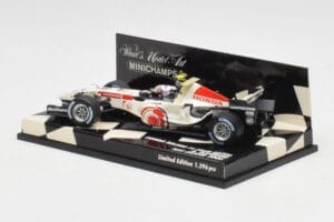 Honda RA106 A. Davidson Test Driver F1 2006 Minichamps 1:43 400060036 Metal — zdjęcie 3 z 5