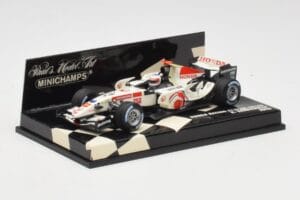 Honda RA106 #11 R. Barrichello F1 2006 Minichamps 1:43 400060011 Metal — zdjęcie 2 z 5