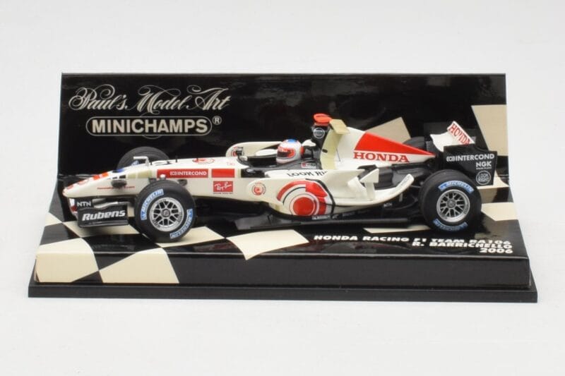 Honda RA106 #11 R. Barrichello F1 2006 Minichamps 1:43 400060011 Metal