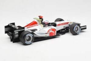 Honda RA106 Honda Racing Team R. Barrichello F1 Showcar 2006 Minichamps 1:18 08MF1-06B-CRB18 Metal — zdjęcie 2 z 6