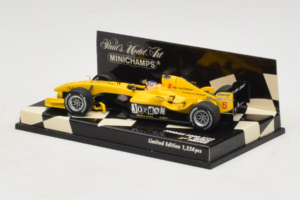 Jordan EJ14 Ford #19 T. Glock Jordan Ford F1 Team 2004 Minichamps 1:43 400040039 Metal — zdjęcie 3 z 5
