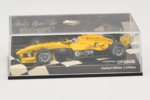 Jordan EJ14 Ford #19 T. Glock Jordan Ford F1 Team 2004 Minichamps 1:43 400040039 Metal — zdjęcie 4 z 5