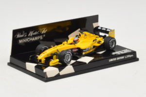 Jordan EJ14 Ford #18 N. Heidfeld Jordan Ford F1 Team Showcar 2004 Minichamps 1:43 400040088 Metal — zdjęcie 2 z 5